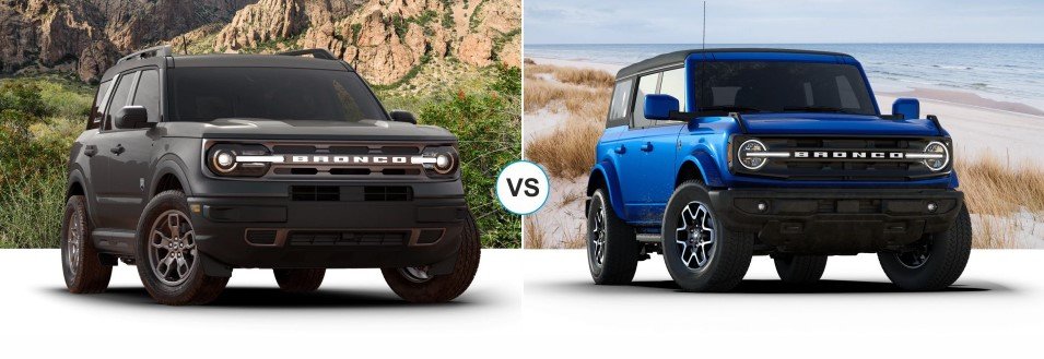 Bronco Sport vs Ford Bronco